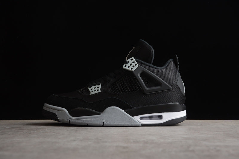 Air Jordan 4 Retro "Black Canvas"