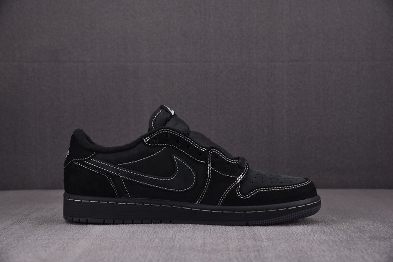 Travis Scott x Air Jordan 1 Low 'Black Phantom'